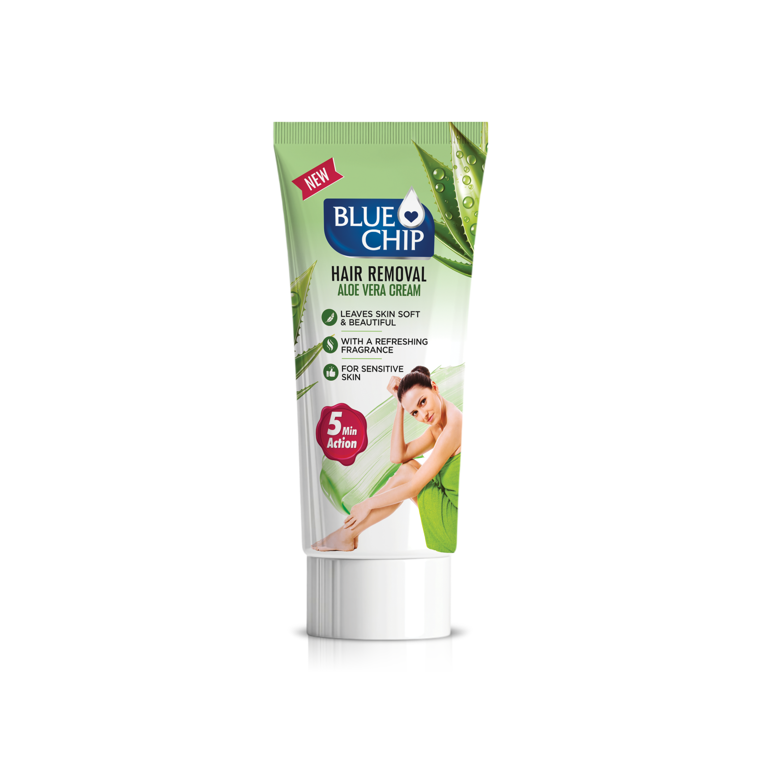 Blue Chip Hair Removal Cream Aloe Vera